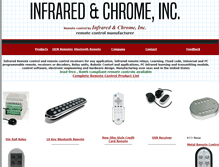 Tablet Screenshot of infraredremote.com